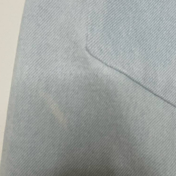 GOLDSIGN The Benefit High Rise Straight Leg Jeans Light Wash 29 - Picture 13 of 13